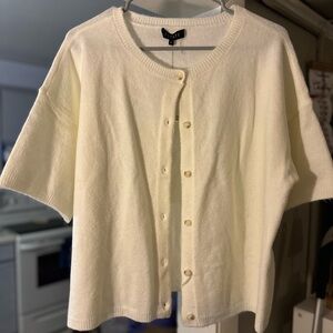 1. State Short Sleeve Cardigan